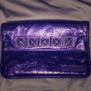 Marc Jacobs purple clutch!